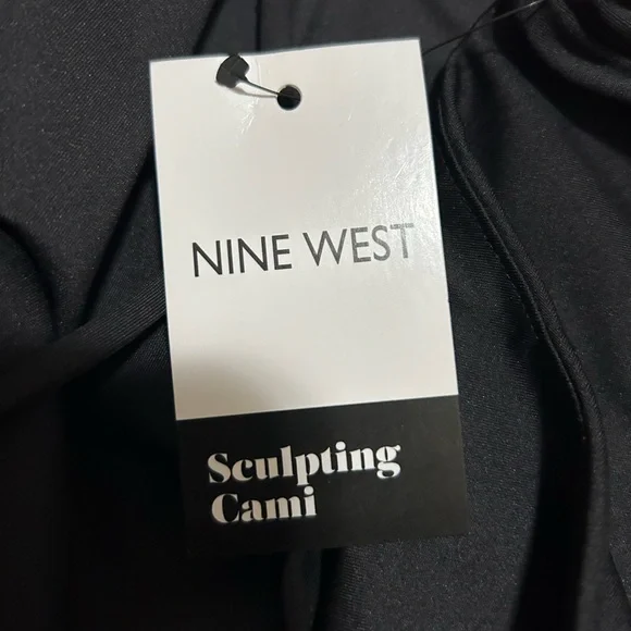 Black Nine West Sculpting Cami - Picture 8 of 9